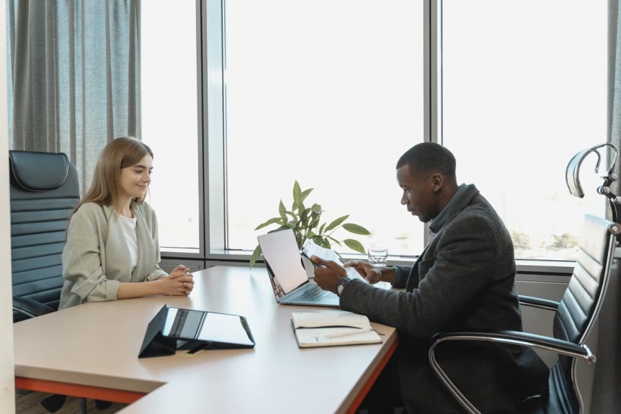 What are the advantages of external recruitment?
